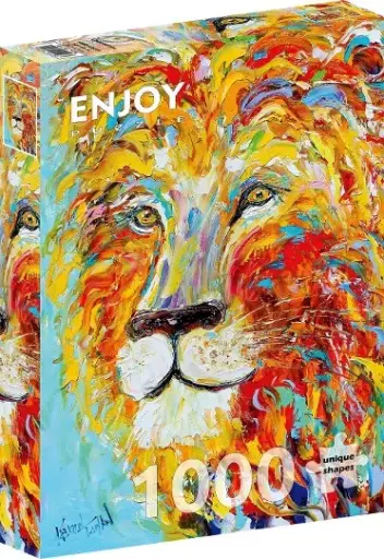 [1416 Enjoy] León Colorido