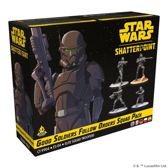 Star Wars: Shatterpoint – Good Soldiers Follow Orders Squad Pack