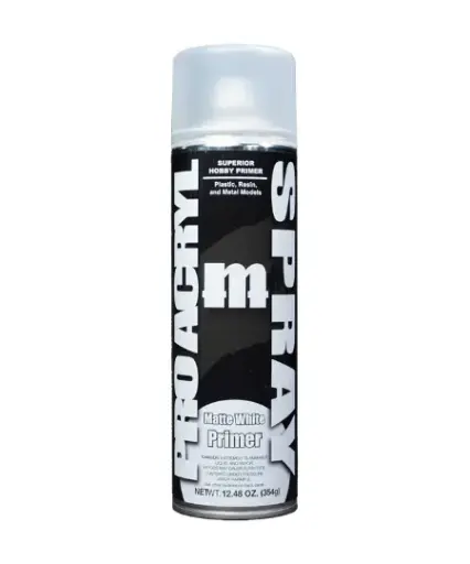 Pro Acryl Spray Primer Matt White  