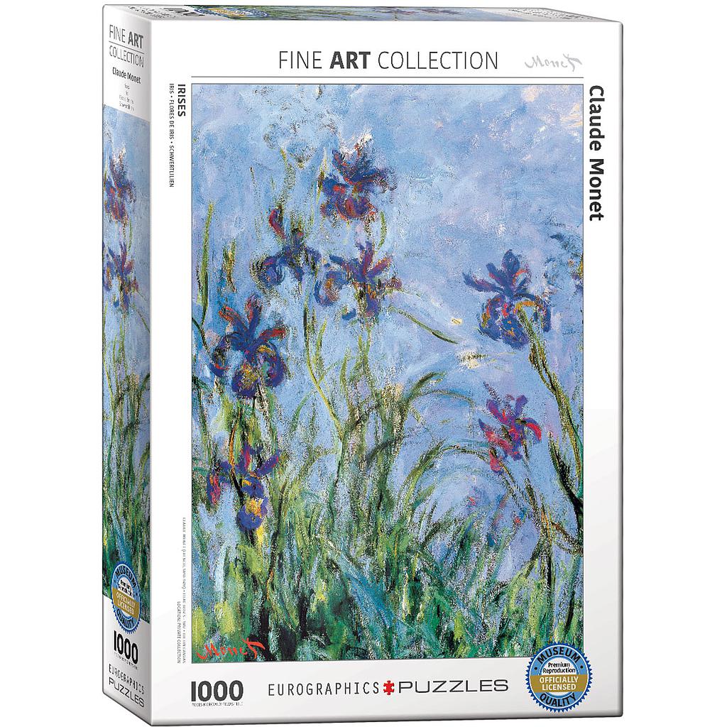 Flores de Iris, Monet