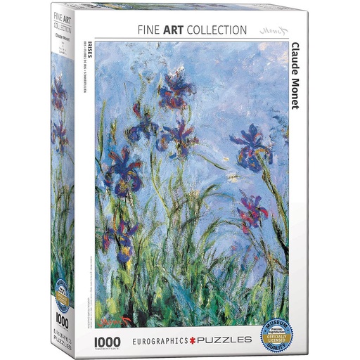 [6000-2034] Flores de Iris, Monet