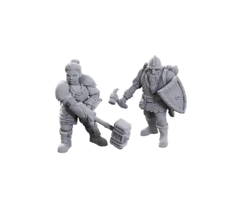 D&D Nolzur's Marvelous Unpainted Minis: Limited Edition 50th Anniversary - Dwarves