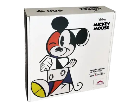 Rompecabezas Arte Mickey Disney  600 piezas