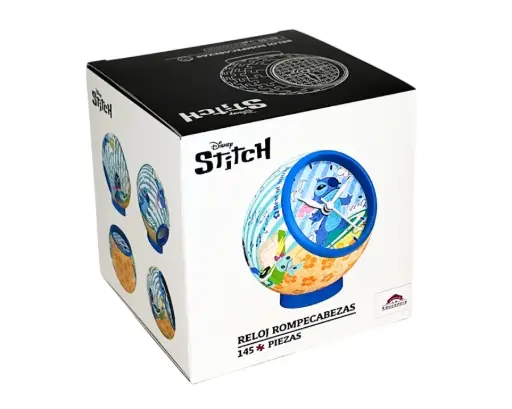 Reloj Rompecabezas Stitch Ama las Olas Disney 145 piezas