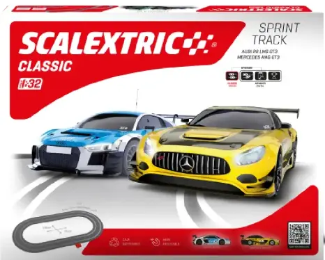 [U10586S500] Autopista Scalextric Sprint Track