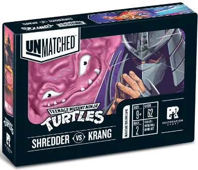 Unmatched Adventures: TMNT – Shredder & Krang Hero Decks (Inglés) (Preventa)