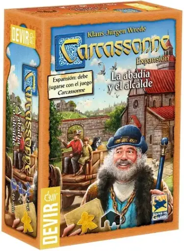 Carcassonne Expansión: La Abadia y el Alcalde