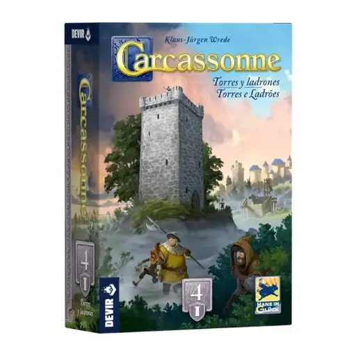 Carcassonne Expansión 4: Torres y Ladrones (Tercera Edición) 