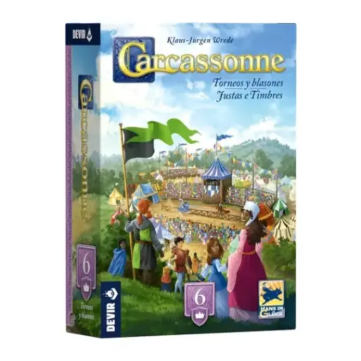 Carcassonne Expansión 6: Torneos y Blasones (Tercera Edición)