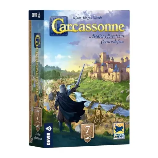 Carcassonne Expansión 7: Asedios y Fortalezas (Tercera Edición)