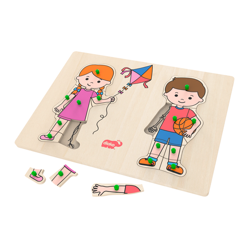 [5710-F] Niños, Rompecabezas de Resaque