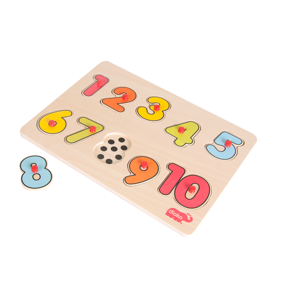 Números 1-10, Rompecabezas de Resaque Juega Más