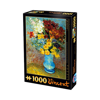 Flores en el Florero Azul, Van Gogh