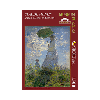 Mujer con Sombrilla, Claude Monet