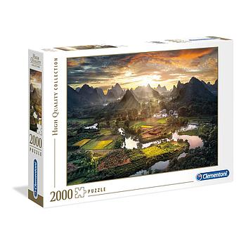 Vista de China / Rompecabezas 2000 piezas