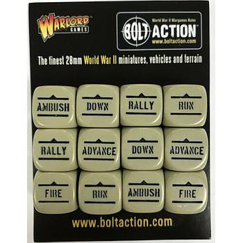 Bolt Action Orders Dice - Arena (12)