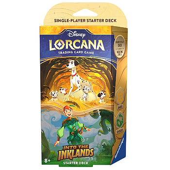 Disney Lorcana Starter Deck Amber & Emerald Into The Inklands